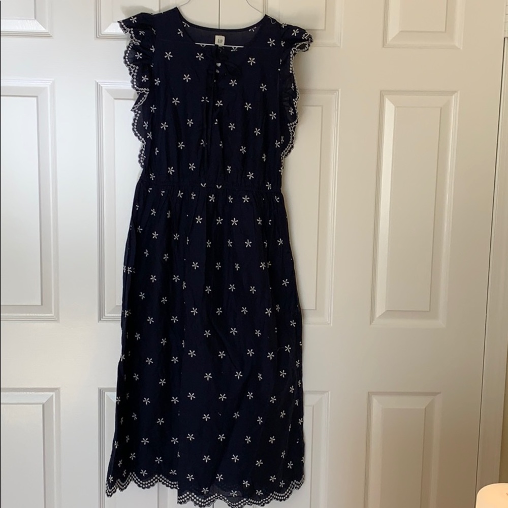 Maxi Eyelet Dress